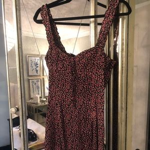 Blue life floral dress